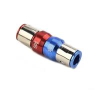 Manchon magnétique pour embout de tournevis 6,35 mm en métal avec anneau magnétique puissant en acier adapté pour tige hexagonale de 6,35 mm pour réparation de meubles de menuiserie