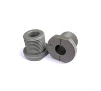 Manchon métallique 3 en 1 pour perforatrice avec plusieurs diamètres intérieurs, compatible avec les appareils de poinçonnage à tenons ronds pour le travail du bois (8 mm)