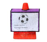 Manchon pour cône de signalisation pour avertissement - Manchon pour message de cône de signalisation, manchon pour cône de signalisation | Couverture en PVC réutilisable pour activités sportives et p