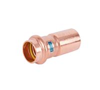 Manchon réducteur HS AQUAGAS V 35 x 22 mm 454303522 AG/IG, Cuivre à sertir, Réducteur, Cuivre, Raccord pour gaz et eau