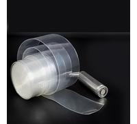 Manchon thermorétractable pour câble Tube thermorétractable de qualité Marine, Tube en PVC 18650 Transparent, diamètre 18.8mm ~ 190mm, boîtier d'enveloppe Film, Manchon câble 1 pièce(140MM*5 Meters)
