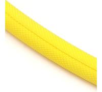 Manchon tressé Extensible à Fermeture Automatique, Tube Flexible, Tuyau isolé, enveloppe de Fil, Protection câble(Yellow,19mm,15 Meters)