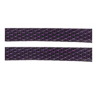 Manchon tressé extensible isolé en PET de 10M, Tube en maille de Nylon haute densité, couverture d'enveloppe de fil, gaine de câble de Protection(Purple Black,12mm)