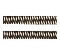 Manchon tressé extensible isolé en PET de 10M, Tube en maille de Nylon haute densité, couverture d'enveloppe de fil, gaine de câble de Protection(Gold Black,12mm)