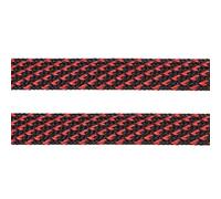 Manchon tressé extensible isolé en PET de 10M, Tube en maille de Nylon haute densité, couverture d'enveloppe de fil, gaine de câble de Protection(Black Red,12mm)