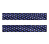 Manchon tressé extensible isolé en PET de 10M, Tube en maille de Nylon haute densité, couverture d'enveloppe de fil, gaine de câble de Protection(Blue Black,12mm)