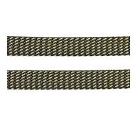 Manchon tressé extensible isolé en PET de 10M, Tube en maille de Nylon haute densité, couverture d'enveloppe de fil, gaine de câble de Protection(Black Gold,12mm)