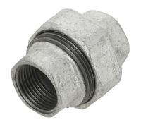 Manchon union galvanisé - 340 - Joint conique - Femelle/Femelle 1'' (26/34) - Fonte malléable