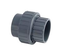 Manchon union PVC pression piscine 3 pièces diamètre 50 mm
