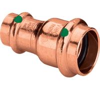 Viega manchon Profipress 2415,2 325 794 22 x 15 mm, cuivre réduit, le contour SC