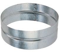 Manchon VMC, Raccord femelle RFT 160 - Acier galvanisé - Ø 160 mm - ATLANTIC - 523432