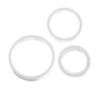 Manchons Thermorétractables 2m 3 Pièces pour Branches de Lunettes | Largeurs 6/7/12mm, Longueur Découpable, Surface Claire Résistante aux Salissures