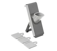 Mandoline à Piston Multidécoupe 26cm Gris