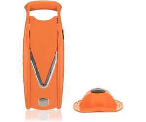 Mandoline - BORNER - V5 Powerline - Acier inoxydable - Poussoir de sécurité - Sans BPA
