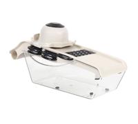 Cook Concept – Mandoline KD0002 – Ergonomique, réservoir, 5 accessoires, lame inox – Beige