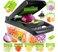 Mandoline Coupe-Légumes 16-en-1 Multifonction