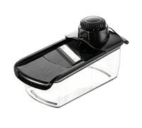 Mandoline de Cuisine Professionnelle en Inox, Coupe Legumes Multifonctions, avec 4 Lames, Pièces en Plastique ABS, pour Pommes de Terre, Carottes, Oignons, Ustensiles Cuisine