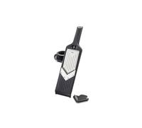 Gefu Mandoline multifonctions Violi 2.0 – Rabot julienne – Acier inoxydable Argent/Noir