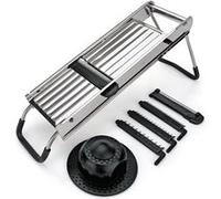 Mandoline Inox Lame Ondulée 3 Inserts Julienne Was Germany 3 G