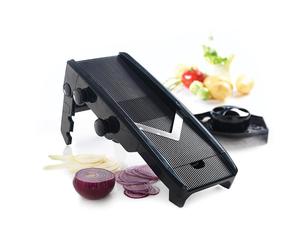 Mandoline lame V multi-râpes noir Mastrad