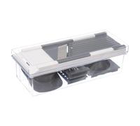 Mandoline Multi-découpe 11 pièces "Cut" 30cm Gris