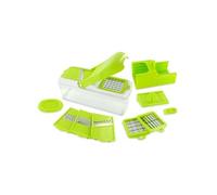 Mandoline Multifonction 5 en 1 avec 7 Accessoires - MADDY - ALTOBUY Vert