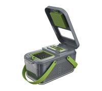 Mandoline multifonction - KITCHENCOOK - K_SLICE_Y X12 - 22 pièces - 12 lames interchangeables - Bac récupérateur