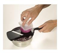 Mandoline réglable avec protège doigts noir Kyocera