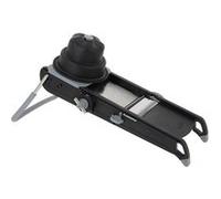 De Buyer - Mandoline SWING PLUS en Inox - 44,5 x 19,5 x 15 cm - Fabriquée en France, Hauteur Réglable, Sécurité Totale pour une Découpe Précise de Rondelles, Juliennes et autres