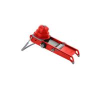 Mandoline Swing Plus - Lame double-peigne 4-10 mm - Inox - Rouge