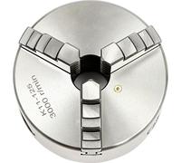 Mandrin à 3 mors, à centrage automatique, compatible avec les machines CNC et les perceuses, argent, 3Jaw