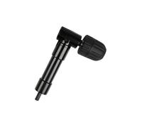 Mandrin à Angle Droit 90° Auto-Serrant Mandrin Coude de Perceuse à Dégagement Rapide Embout Visseuse Renvoi d'angle Adaptateur de