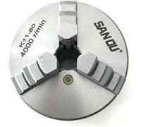 Mandrin - À centrage automatique à 3 mors - Diamètre Ø 80 mm - Manuel