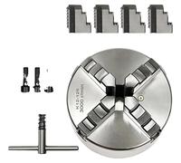Mandrin à centrage automatique, modèle à 4 mors, construction robuste, 4Jaw