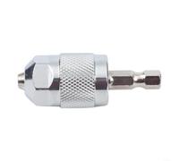 Mandrin à changement rapide 6,35 mm hexagonal auto-serrant | Mécanisme de serrage automatique, tige hexagonale de 6,35 mm, changement rapide d'embout, pas de clé nécessaire