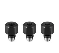 Mandrin À Pince Avec Écrou For Gravure, Machine De Découpage, Adaptateur De Mèche De Routeur Électrique, Accessoires De Fraise, 6mm, 6.35mm, 8mm(3PCS Set with Nut)