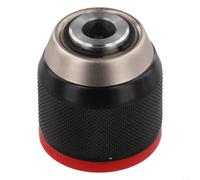 Mandrin Auto-serrant 10mm, Métal, Filetage 3/8-24UNF(red) | Pour Perçage pour précis, Verrouillage à Cliquet, pour idéal pour pros, Métal, 0.8-10mm
