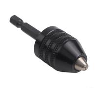 Mandrin auto-serrant de 0,3 à 8 mm, adaptateur de tige hexagonale 1/4 pour outils électriques, coupleur à changement rapide en alliage d'aluminium (1 pièce)