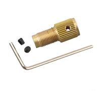 Mandrin Auto-serrant Laiton M8 pour Foret 2mm(M8-2.35mm) | Serrage automatique, laiton , alésage 2mm, filetage M8, pour idéal bricolage précis