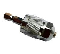 Mandrin de forage à changement rapide, tige hexagonale de 1,5 à 6,5 mm, auto-centrage pour outils rotatifs de 3,6 mm, alliage d'acier (1 pièce)