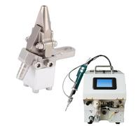 Mandrin de machine à vis portatif, alignement de précision de la pince de verrouillage du chargeur de vis automatique en acier inoxydable de 4,5 mm pour vis M2.3-M2.6