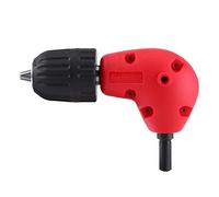Mandrin de Perçage Adaptateur de Perceuse à Dégagement Rapide électrique à Angle Droit 9.5mm Tige Ronde sans Mandrin pour Maison Outils d'Alimentation