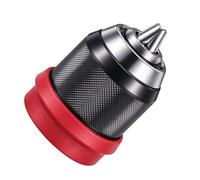 Mandrin de perceuse autoserrant Adaptateur perceuse-visseuse 9,5 mm 0,8-13 | Mandrins À Serrage Rapide Pour Mécaniciens Électriciens Maison Industrie Atelier Garage Studio Construction Rouge