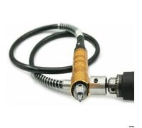 Mandrin de perceuse flexible 0.3-6.5mm - Arbre en acier inoxydable - Longueur 1000mm pour espaces confinés - Compat
