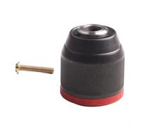 Mandrin de perceuse sans clé 0,8-10 mm auto-serrant adaptateur | Pour visseuse à percussion, porte-foret manuel en acier avec mécanisme de verrouillage facile pour un usage domestique et