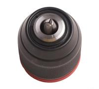 Mandrin de perceuse sans clé 0,8 à 10 mm auto-serrant en acier adaptateur convertisseur pour visseuse à percussion, porte-foret manuel avec prise en main sûre pour les tâches de bricolage