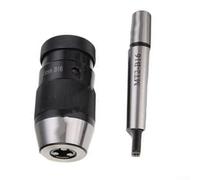Mandrin de perceuse sans clé MT2-B16 1-16 mm auto-serrant pour mandrin en métal à changement rapide pour perceuse, fraiseuse et aléseuse