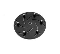 Mandrin de tour, 10inch 250mm BOIS TOUR DE CHUCK PARTICULIER SUR PROTECTION ACCESSOIRES D'OUTIL MANCHING(250mm 18TPI)