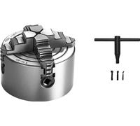 mandrin de tour à 4 mors, matériau HT300 durable, serrage polyvalent, 3 pouces K72-80