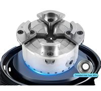 Mandrin de tournage, filetage M33, acier 40Cr, profondeur 50 mm sans mâchoires, diamètre extérieur 96 mm, poids 2,4 kg